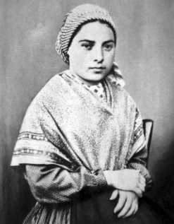 Saint Bernadette Soubirous, visionary of Lourdes